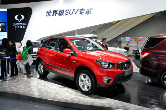 China(Guangzhou) International Automobile Exhibition 2014 -- Ssangyong Motor